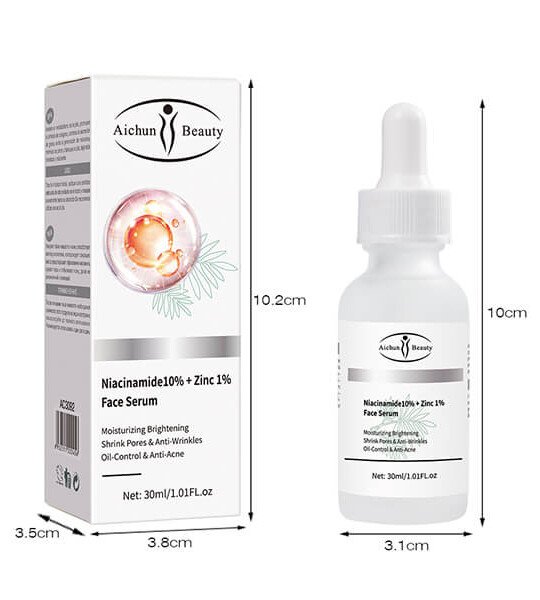 Aichun Beauty Whitening Serum with Niacinamide 10% + Zinc 1%