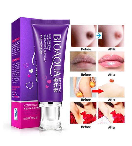 BIOAQUA Nenhong Pink Body Cream Lips Underarm Cream 30gm
