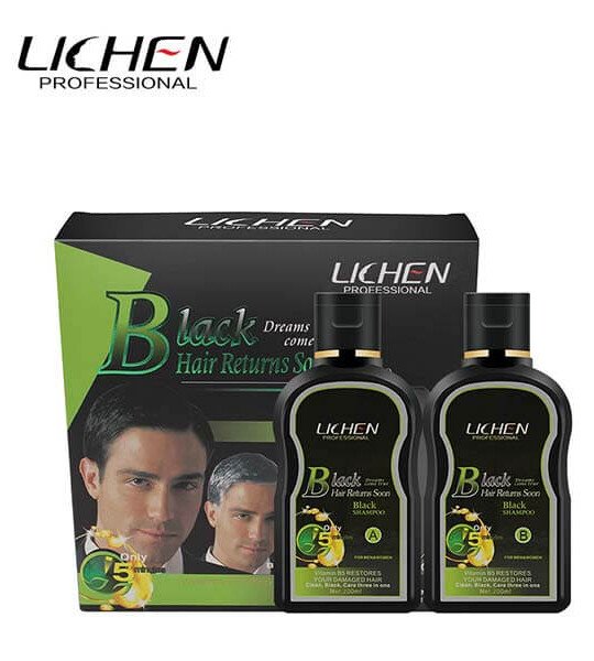 Lichen Professional Black Hair Return Soon Black Shampoo 200ml