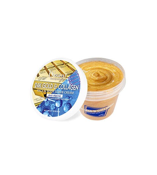 Disaar 24K Gold & Collagen Scrub 300ml