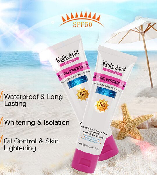 Kojic Acid Collagen Whitening Sunscreen Cream 50ml