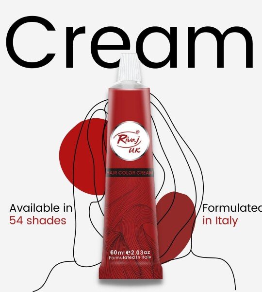 Rivaj Hair Color Cream (60 Ml)