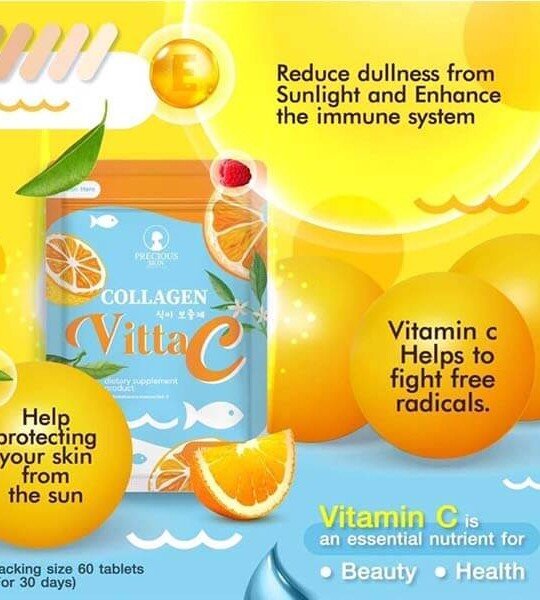 Tripeptide Fish Collagen Vitta C 60 Capsules