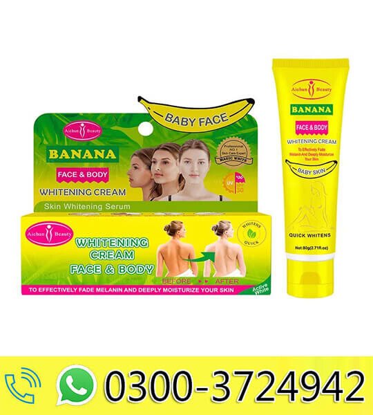 Aichun Beauty Banana Face & Body Skin Cream