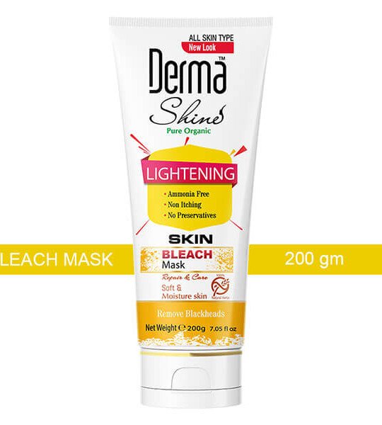 Derma Shine Face Bleach Mask