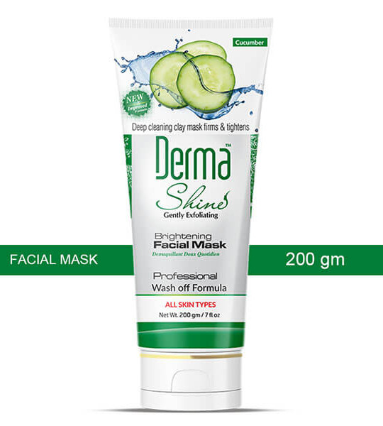 Derma Shine Hydrating Cucumber Facial Mask