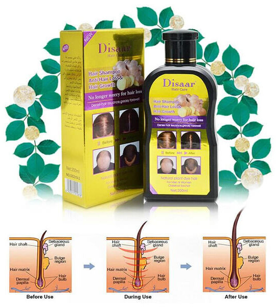 Disaar Anti-Hair Loss & Hair Growth Shampoo