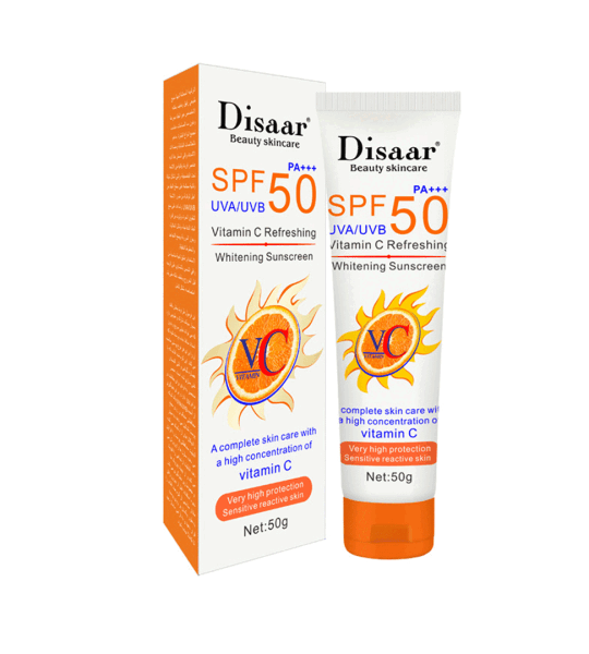 Disaar Vitamin C Sunblock 50g-Pack Of 2