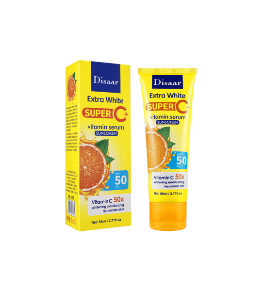 Disaar Vitamin C Whitening Sunblock 80ml-Pack Of 2