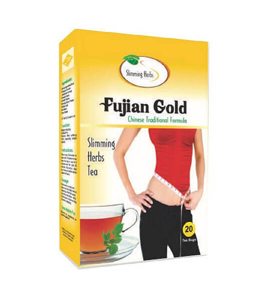 Fujian Gold Diet Tea - Box Of 20 Tea Bags