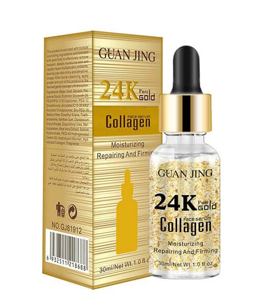 Guanjing 24k Pure Gold Collagen Facial Serum - 30ml