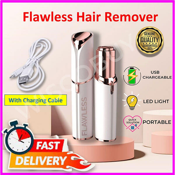 Flawless Facial Hair Remover Rechargeable Price in Pakistan | 0300-3724942  | Flawless Hair Remover Facial Shopping Now
