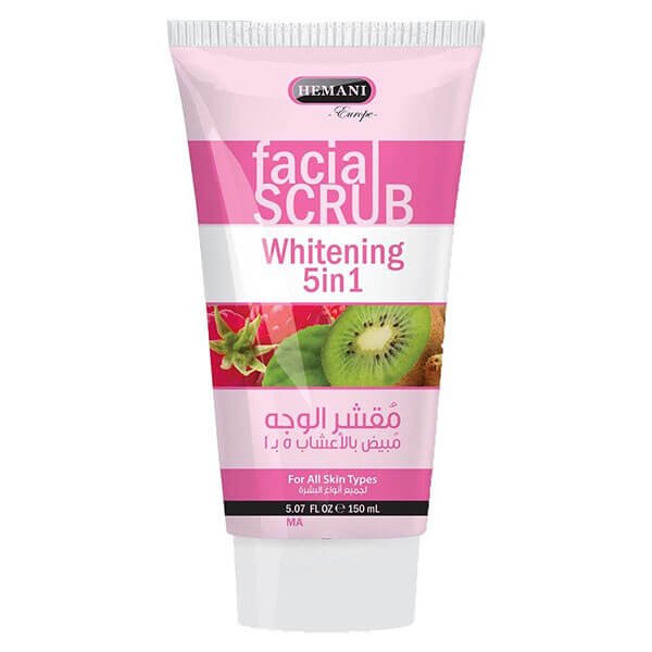 Hemani Facial Scrub Whitening 5 in 1 Price in Pakistan 03003724942