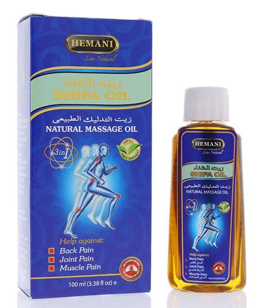 Hemani Shifa Oil - Natural Massage Oil - 3 in 1 - 100ml