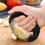 Manual Garlic Press Chopper Garlic Peeler Manual Garlic Crusher