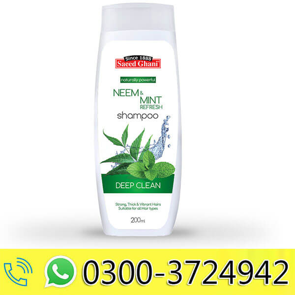 Neem & Mint Refresh Shampoo Price in Pakistan 03003724942 Saeed