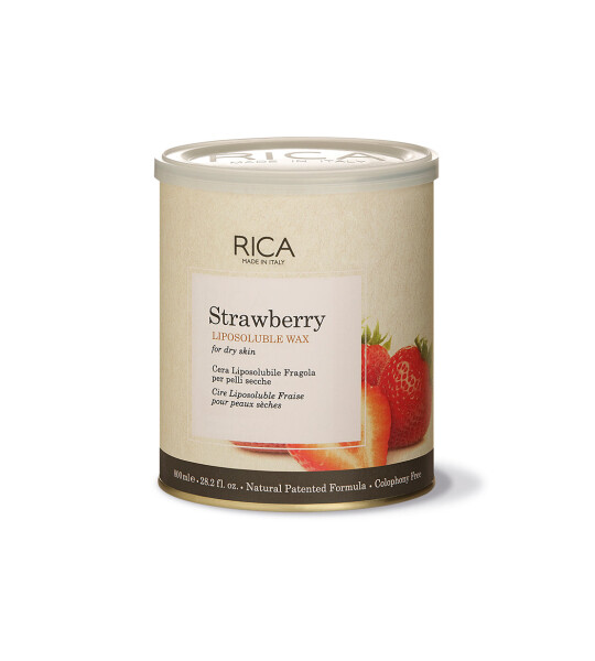 Rica Strawberry Liposoluble Wax 800ml