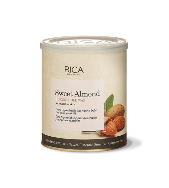 Rica Sweet Almond Liposoluble Wax 800ml