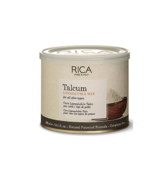 Rica Talcum Liposoluble Wax 400ml