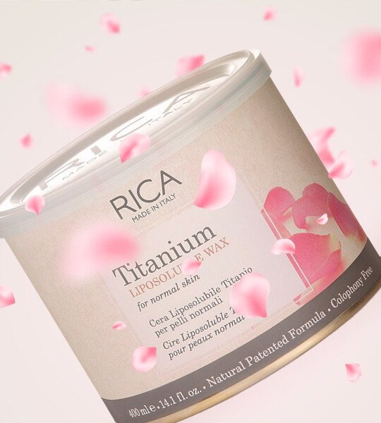 Rica Titanium Liposoluble Wax 400ml