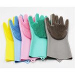 Silicone Washing Gloves