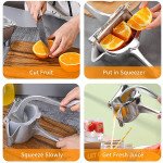 Fruit Press Manual Hand Press Juicer Squeezer Household Fruit Juicer Extractor