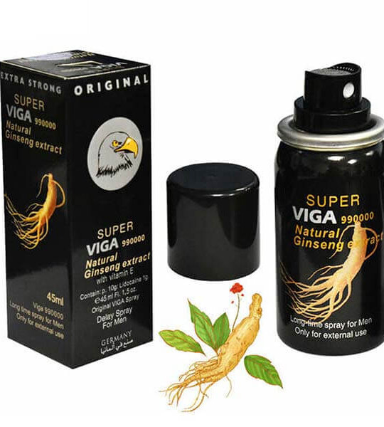 Super Viga 990000 Natural Ginseng Extract Long Time Delay Spray