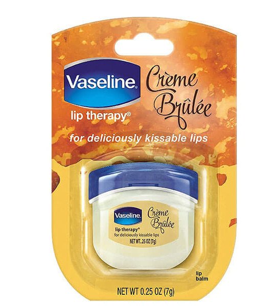 Vaseline Lip Therapy Creme Brulee Lip Balm - 7g