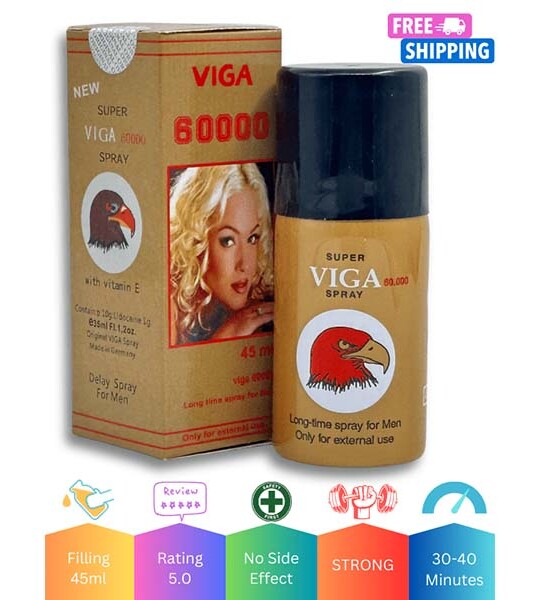 Super Viga 60000 Long Time Delay Spray