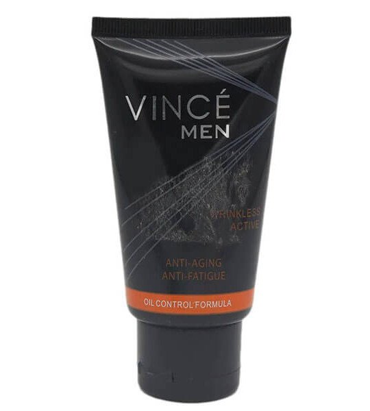 Vince Men Wrinkless Active Cream Oil Control Formula 50ml