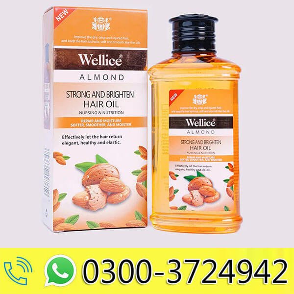 Wellice Almond Hair Oil Price in Pakistan 03003724942 Wellice