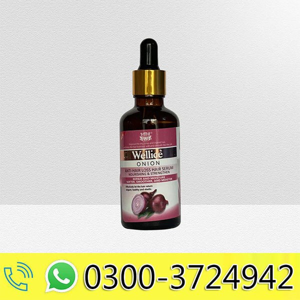 Wellice Onion Anti Hair Loss Hair Serum Price in Pakistan 0300